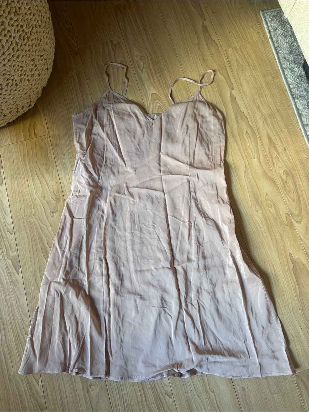 Valentino  Slip Mini Dress with Spaghetti Straps